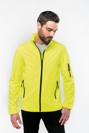 Softshell jacket K401 Kleur FLUO GEEL