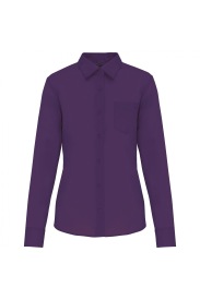 Jessica > Ladies' long-sleeved shirt K549 Kleur PURPLE