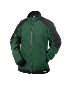 Kazan Tweekleurige fleecevest Kleur FLESSENGROEN/ZWART