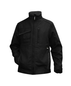 Kent Canvas werkvest Kleur ZWART/ANTRACIETGRIJS