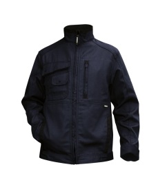 Kent Canvas werkvest Kleur nachtblauw/zwart