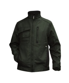 Kent Canvas werkvest Kleur MOSGROEN/ZWART