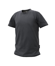 Kinetic T-shirt Kleur ANTRACIETGRIJS/ZWART