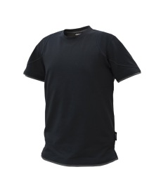Kinetic T-shirt Kleur ZWART/ANTRACIETGRIJS