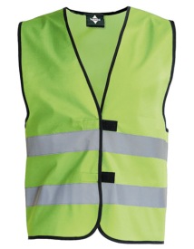Functional Vest for Kids Kleur LIME GREEN