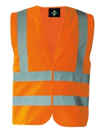 Safety Vest With 4 Reflectors Hannover Kleur SIGNAL ORANGE