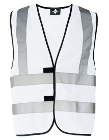 Safety Vest With 4 Reflectors Hannover Kleur WHITE