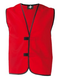 Identification Vest Leipzig Kleur RED