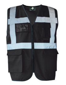 Executive Safety Vest Berlin Kleur BLACK