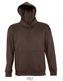 Hooded-Sweater Slam Kleur CHOCOLATE