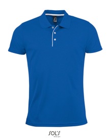 Men?s Sports Polo Shirt Performer Kleur ROYAL BLUE