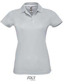 Women?s Sports Polo Shirt Performer Kleur PURE GREY