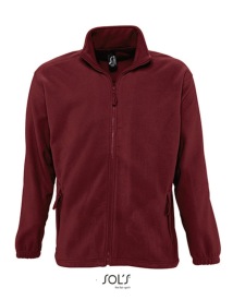 Fleecejacket North Kleur BURGUNDY