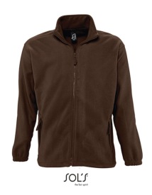 Fleecejacket North Kleur DARK CHOCOLATE