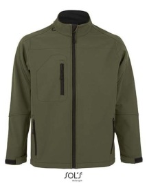 Men's Softshell Jacket Relax Kleur Army