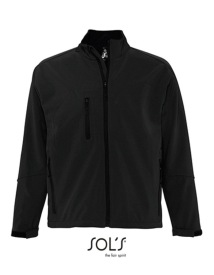 Men's Softshell Jacket Relax Kleur BLACK