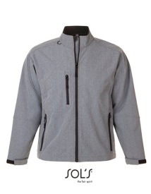 Men's Softshell Jacket Relax Kleur GREY MELANGE