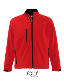 Men's Softshell Jacket Relax Kleur PEPPER RED