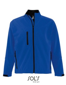 Men's Softshell Jacket Relax Kleur ROYAL BLUE
