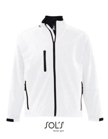 Men's Softshell Jacket Relax Kleur WHITE