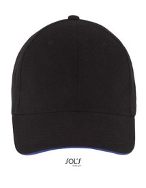 Six Panel Cap Buffalo Kleur BLACK