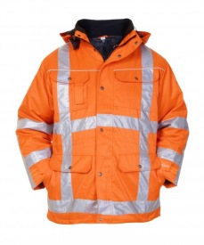 HI-VIS PARKA HYDROWEAR LOKEREN RWS Kleur FLUO ORANJE
