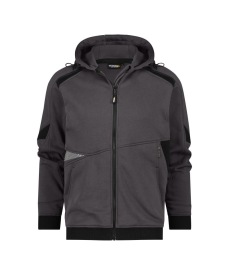 SWEATER DASSY LUNAX HOODED Kleur ANTRACIETGRIJS/ZWART