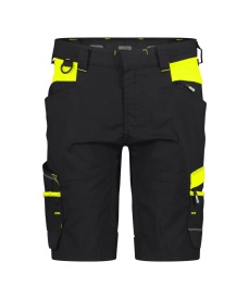 SHORT DASSY LOGYX MANILLA SMARTFLEX WOMEN Kleur zwart/fluogeel