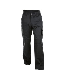 Miami Katoen 320 gr Werkbroek met kniezakken Kleur ZWART