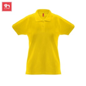 Dames polo shirt monaco women Kleur GEEL