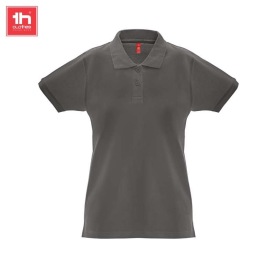 Dames polo shirt monaco women Kleur GRIJS