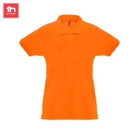 Dames polo shirt monaco women Kleur ORANJE