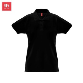 Dames polo shirt monaco women Kleur ZWART