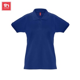 Dames polo shirt monaco women Kleur konings blauw