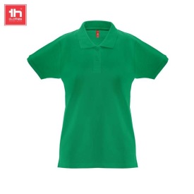 Dames polo shirt monaco women Kleur KELLY GREEN