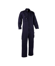 Nimes Katoen Overall met kniezakken Kleur MARINEBLAUW