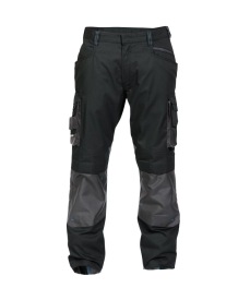 Nova 250gr Werkbroek met kniezakken Kleur ZWART/ANTRACIETGRIJS