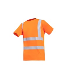 Omero Signalisatie T-shirt Kleur FLUO-ORANJE