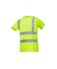 Omero Signalisatie T-shirt Kleur FLUOGEEL