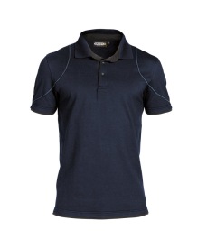 Orbital Polo stetch Kleur NACHTBLAUW/ANTRACIETGRIJS