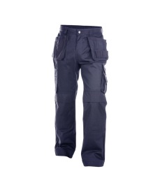 Oxford 300 gr Holsterzakkenbroek met kniezakken    Kleur MARINEBLAUW