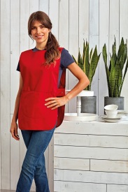 Tuniek Women's Pocket Tabard Kleur RED