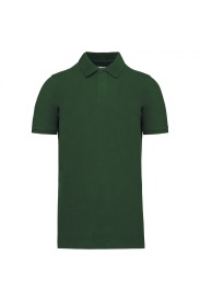 Polo Organic 180 pique K2025 Kleur FOREST GREEN