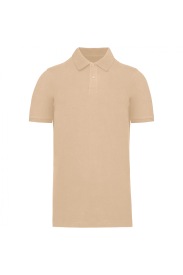 Polo Organic 180 pique K2025 Kleur Light Sand
