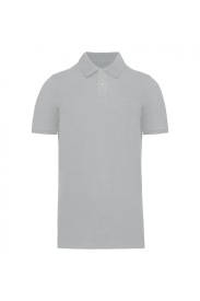 Polo Organic 180 pique K2025 Kleur SNOW GREY