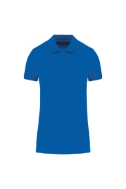 Damespolo Organic 180 pique K2026 Kleur light royal blue