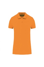Damespolo Organic 180 pique K2026 Kleur ORANGE