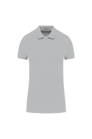 Damespolo Organic 180 pique K2026 Kleur SNOW GREY