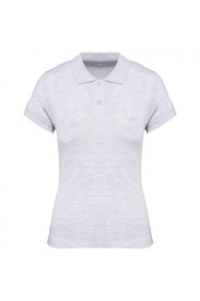 Short-sleeved polo shirt K242 Kleur ASH HEATHER