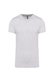 Short-sleeved crew neck T-shirt K356 Kleur ASH HEATHER